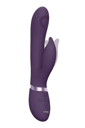 Vive Aimi Pulse Wave & G-Spot Rabbit Purple