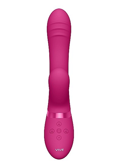 Vive Tani Pink Vibrator Finger Motion W/ Pulse Wave - Image 4
