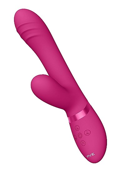 Vive Tani Pink Vibrator Finger Motion W/ Pulse Wave - Image 5