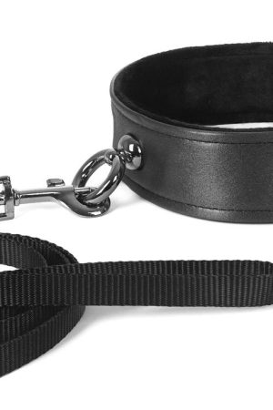 Galaxy Legend Collar & Leash Black