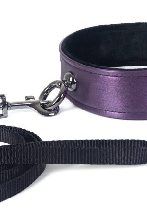Collar & Leash- Galaxy Legend Purple