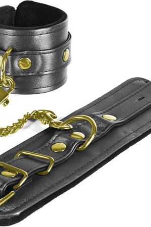 Galaxy Legend Wrist Restraints Faux Leather Black