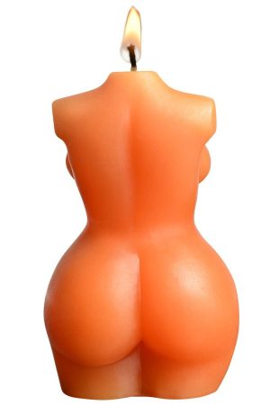 Lacire Orange Torso Form I Candle
