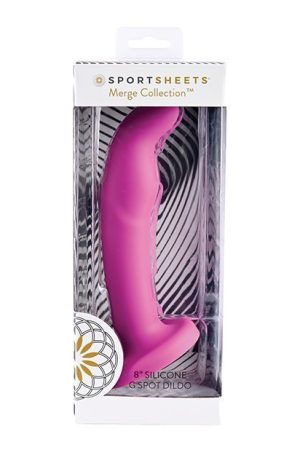Tana 8In Silicone Dildo Magenta