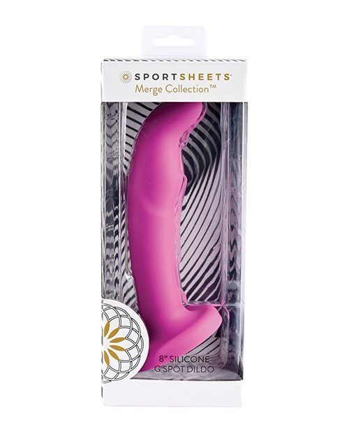 Tana 8In Silicone Dildo Magenta