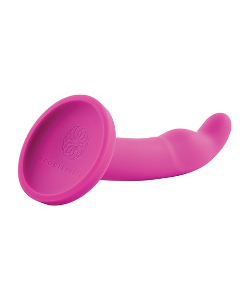 Tana 8In Silicone Dildo Magenta - Image 2