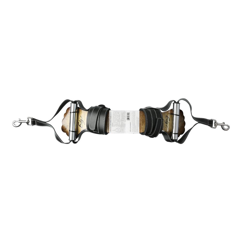EDGE LEATHER HAND GRIP WRIST CUFFS - Image 6