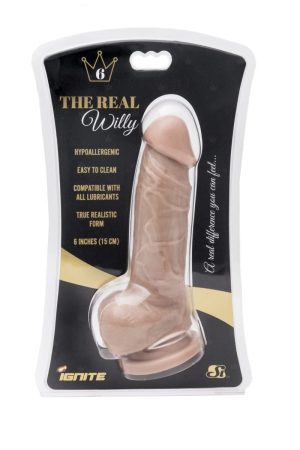 REAL WILLY 6IN VANILLA