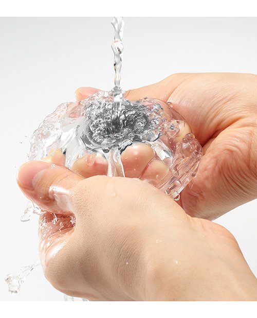 Tenga Aero Dial-operated Suction Control Masturbator - Silver Ring - Image 3