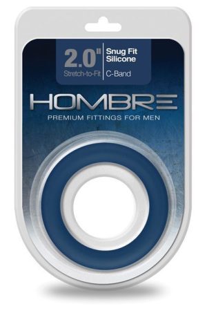 Hombre Snug Fit Silicone C-Band Navy