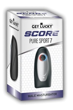 Voodoo Get Lucky Score Pure Sport 7 Masturbator - Black