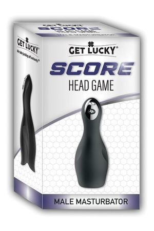 Voodoo Get Lucky Score Head Game Masturbator - Black