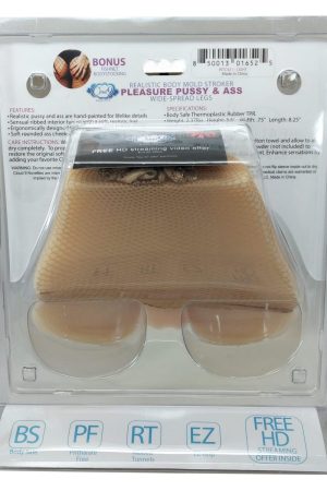 Cloud 9 Realistic Pussy & Ass Body Mold Light W/ Spread Legs