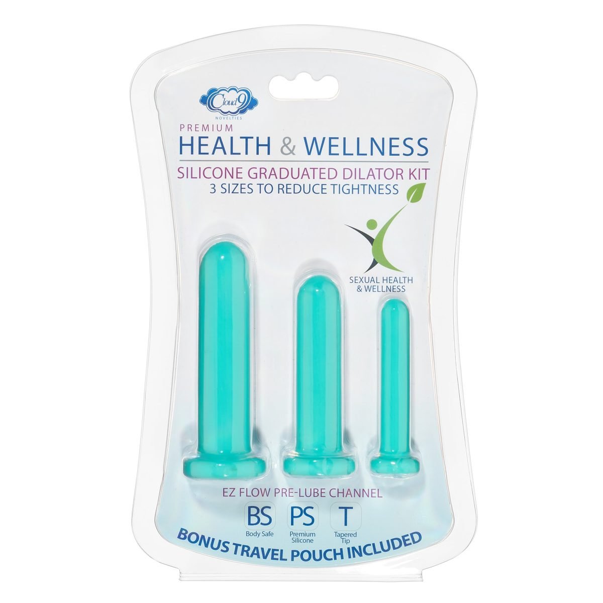 Cloud 9 Health & Wellness Silicone Dilator Kit (For Vaginal Or Anal Use) - Image 3