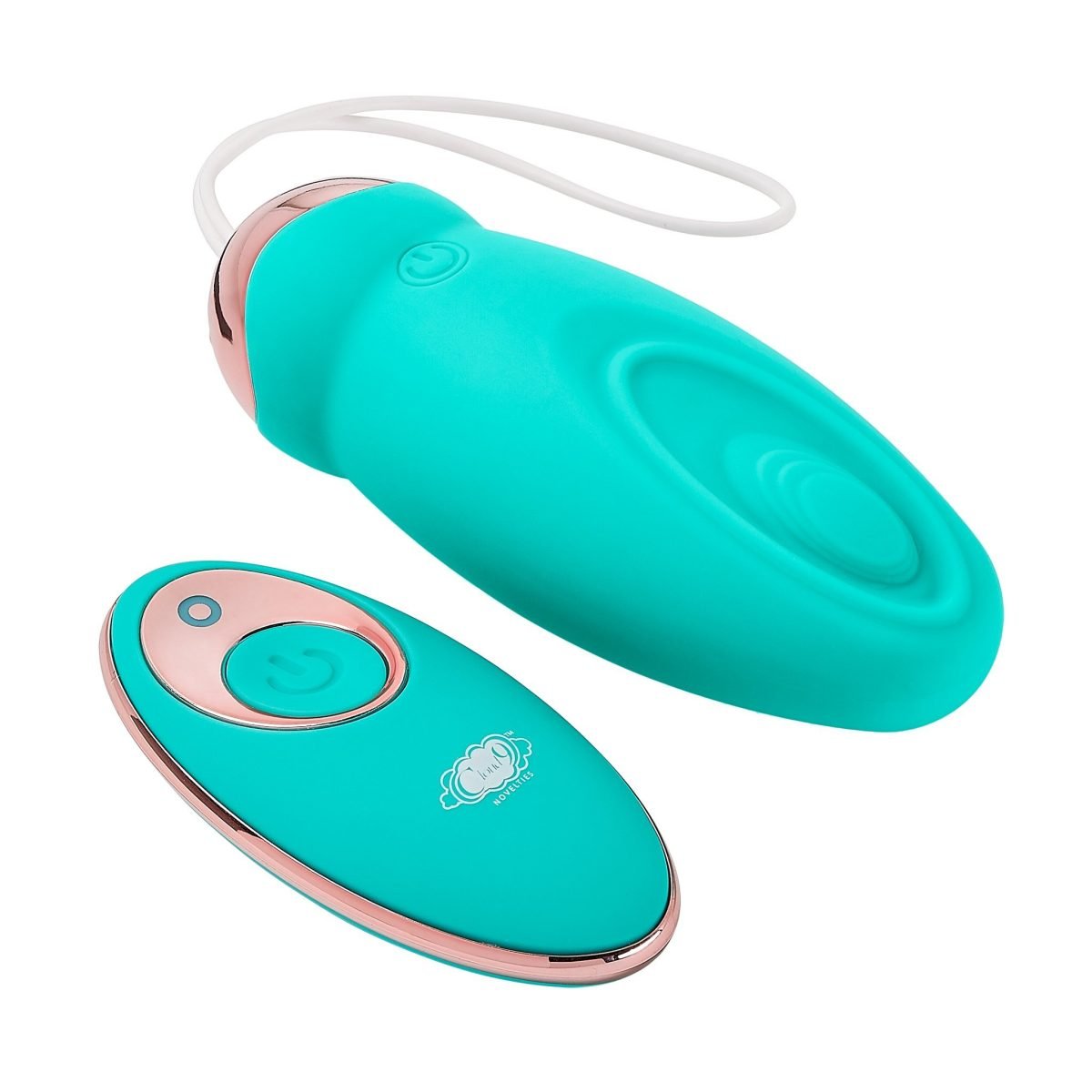 Cloud 9 Health & Wellness Wireless Remote Control Egg W/ Pulsating Motion Teal - Image 7