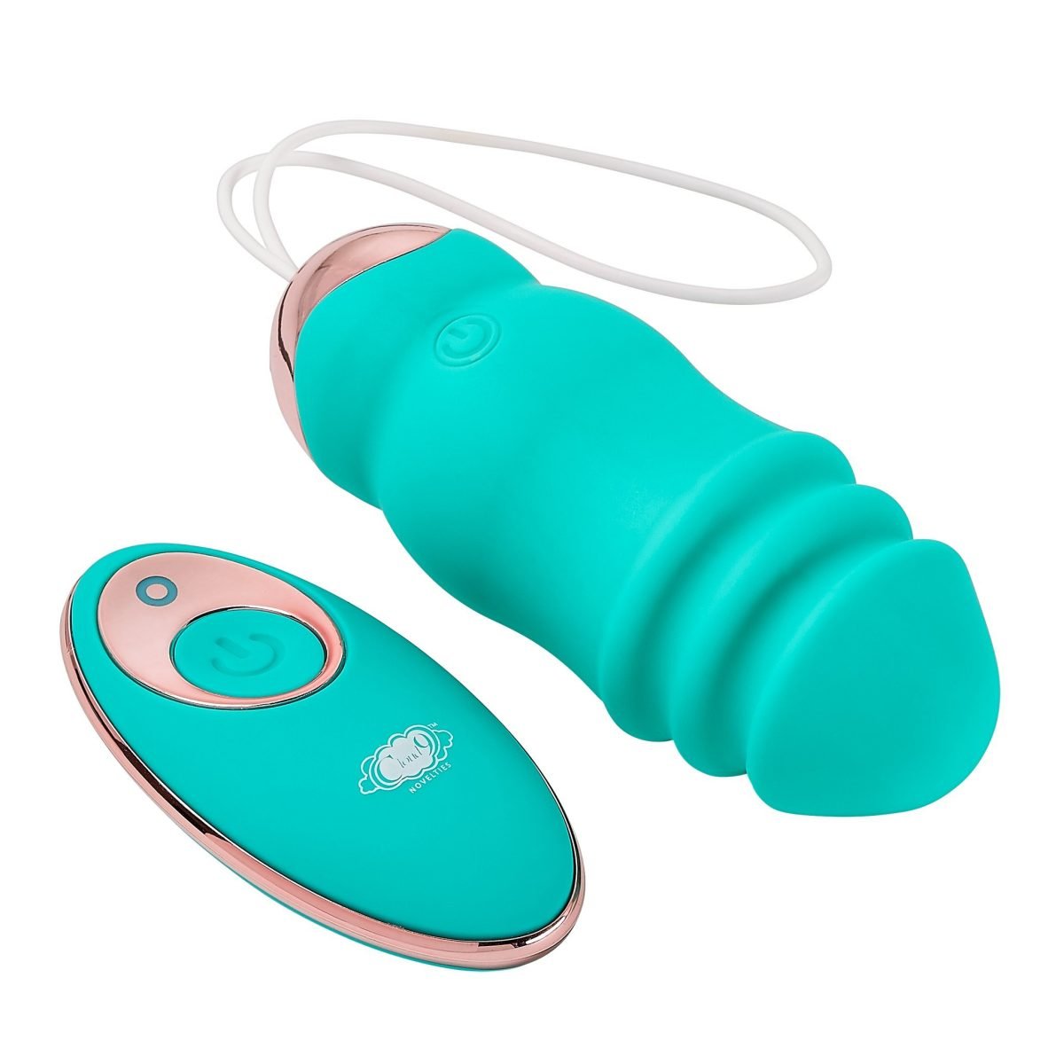 Cloud 9 Health & Wellness Wireless Remote Control Egg W/ Stroking Motion Teal - Image 7