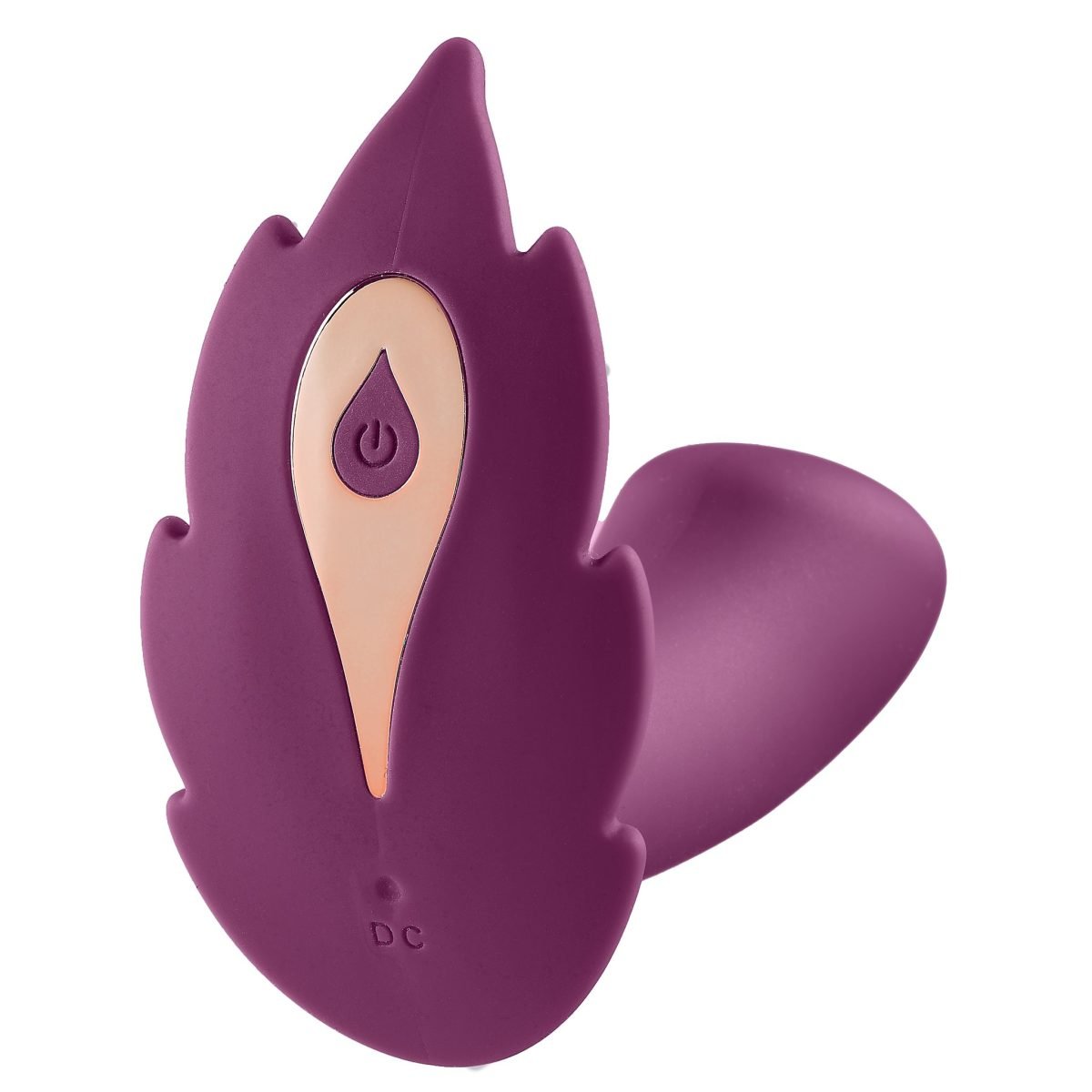 Cloud 9 Health & Wellness Wireless Remote Control Panty Leaf" Vibe - Plum" - Image 6