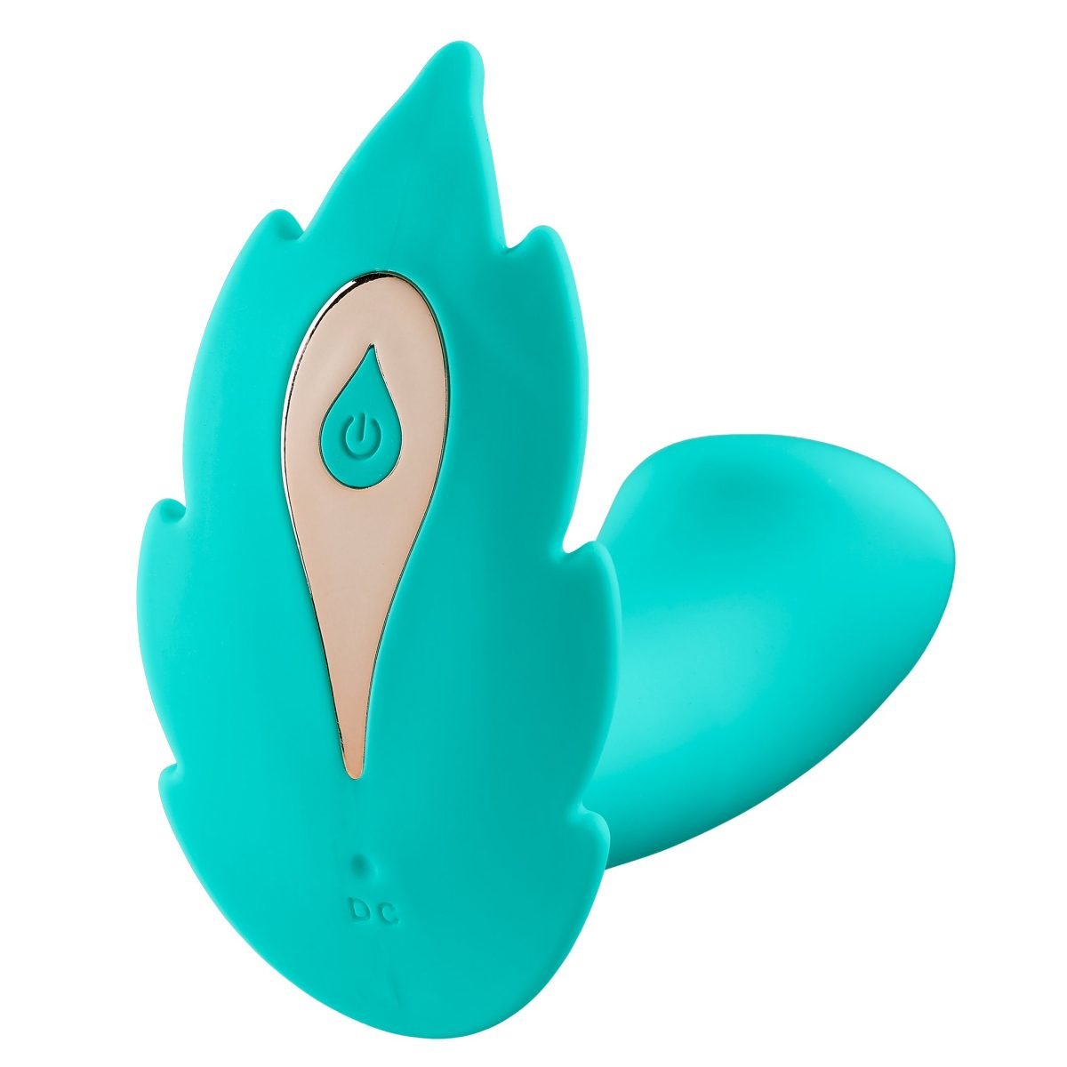 Cloud 9 Health & Wellness Wireless Remote Control Panty Leaf Vibe - Teal - Image 4