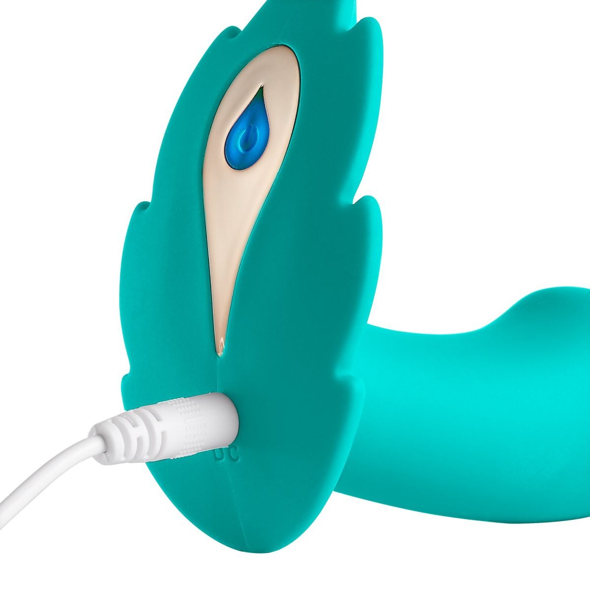 Cloud 9 Health & Wellness Wireless Remote Control Panty Leaf Vibe - Teal - Image 7