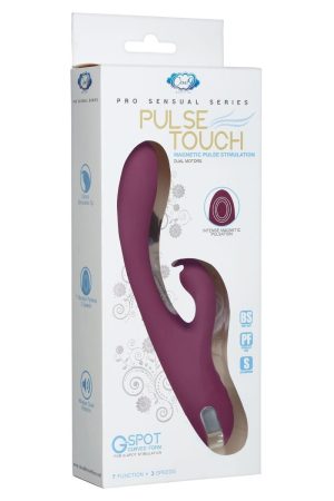 Cloud 9 Pro Sensual Series Pulse Touch Rabbit G Plum