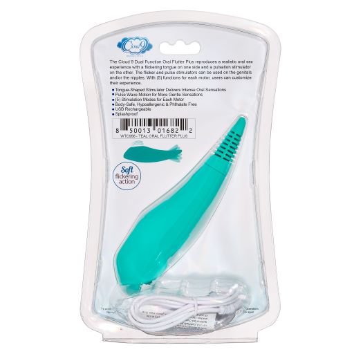 Pro Sensual Oral Flutter Plus Teal - Image 2