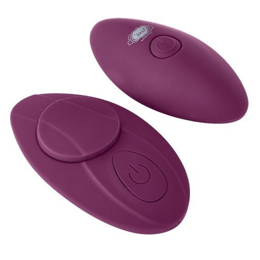 Cloud 9 Panty Pleasures Magnetic Panty Vibe Plum - Image 4