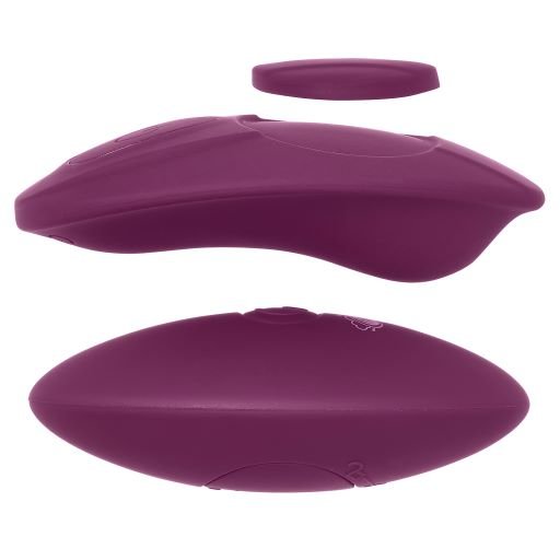Cloud 9 Panty Pleasures Magnetic Panty Vibe Plum - Image 5