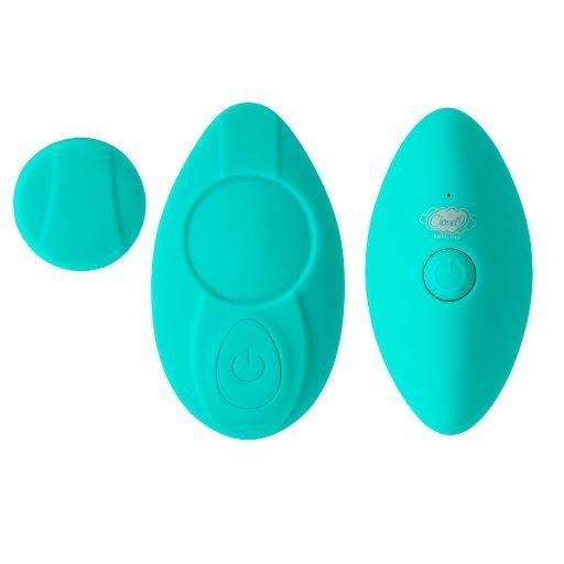 Cloud 9 Panty Pleasures Magnetic Panty Vibe Teal - Image 3