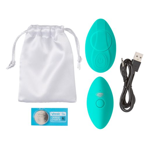 Cloud 9 Panty Pleasures Magnetic Panty Vibe Teal - Image 8