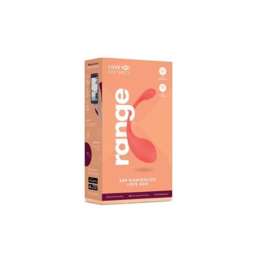 LOVE DISTANCE RANGE APP- CONTROLLED LOVE EGG CORAL - Image 2