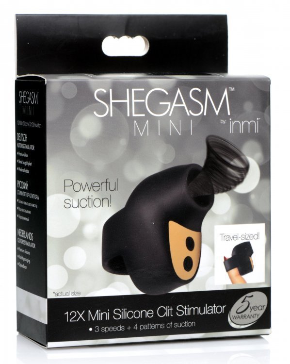 Inmi Shegasm Mini 12X Clit Stimulator Black - Image 7