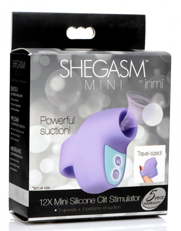 Inmi Shegasm Mini 12X Clit Stimulator Purple - Image 7