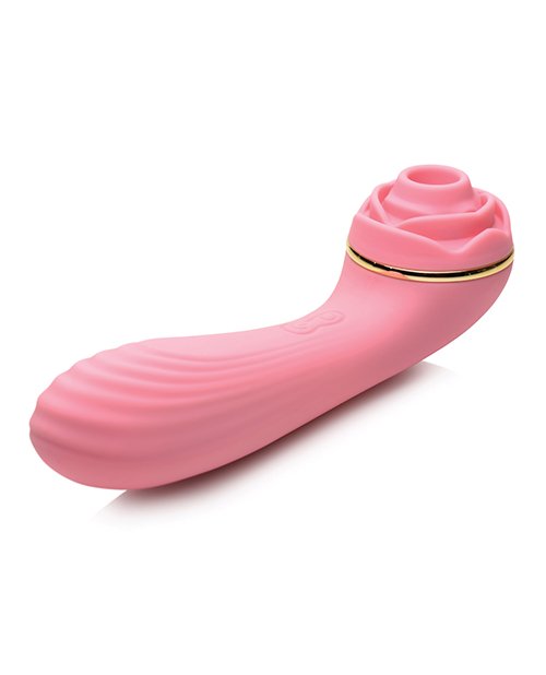 Inmi Bloomgasm Passion Petals Suction Rose Vibrator Pink - Image 4