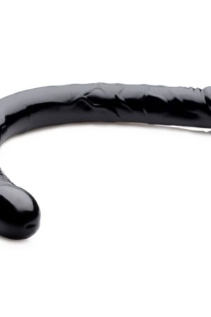 Double Ended Black Dildo