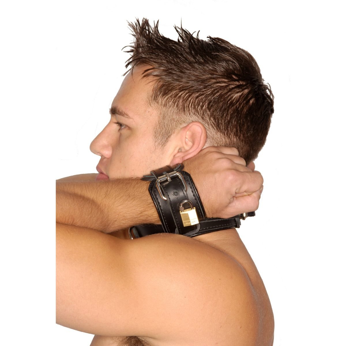 Strict Leather Wrist to Neck Restraint - Image 2