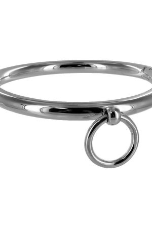 Ladies Rolled Steel Collar with Ring