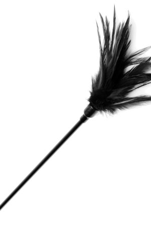 Le Plume Feather Tickler - Black