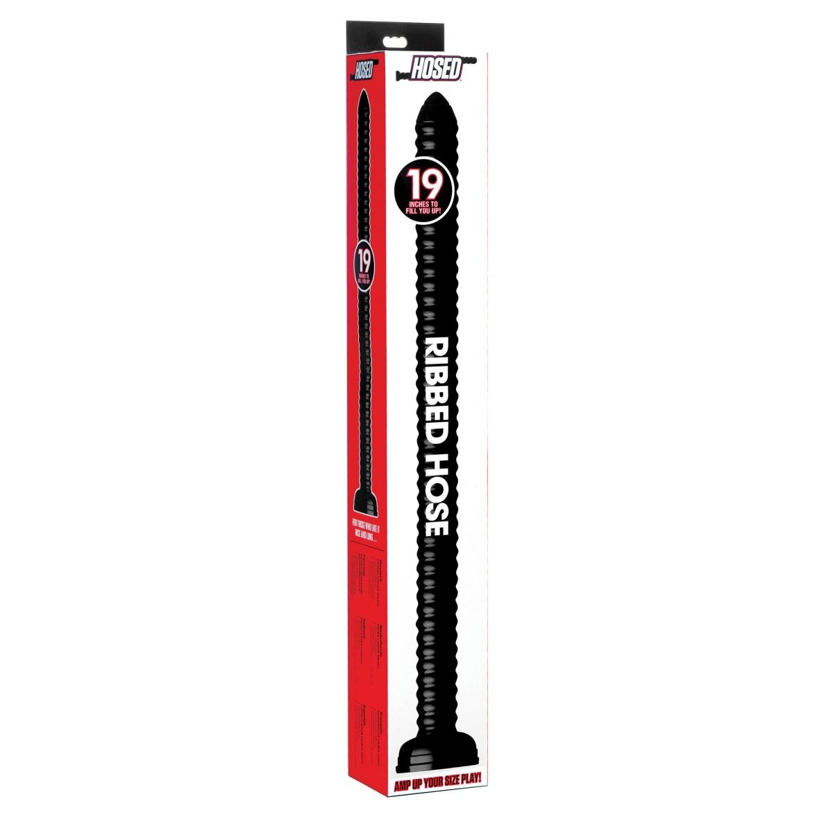 Hosed 19 Inch Ribbed Anal Snake - Image 7