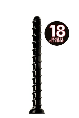 Hosed 18 Inch Swirl Anal Snake