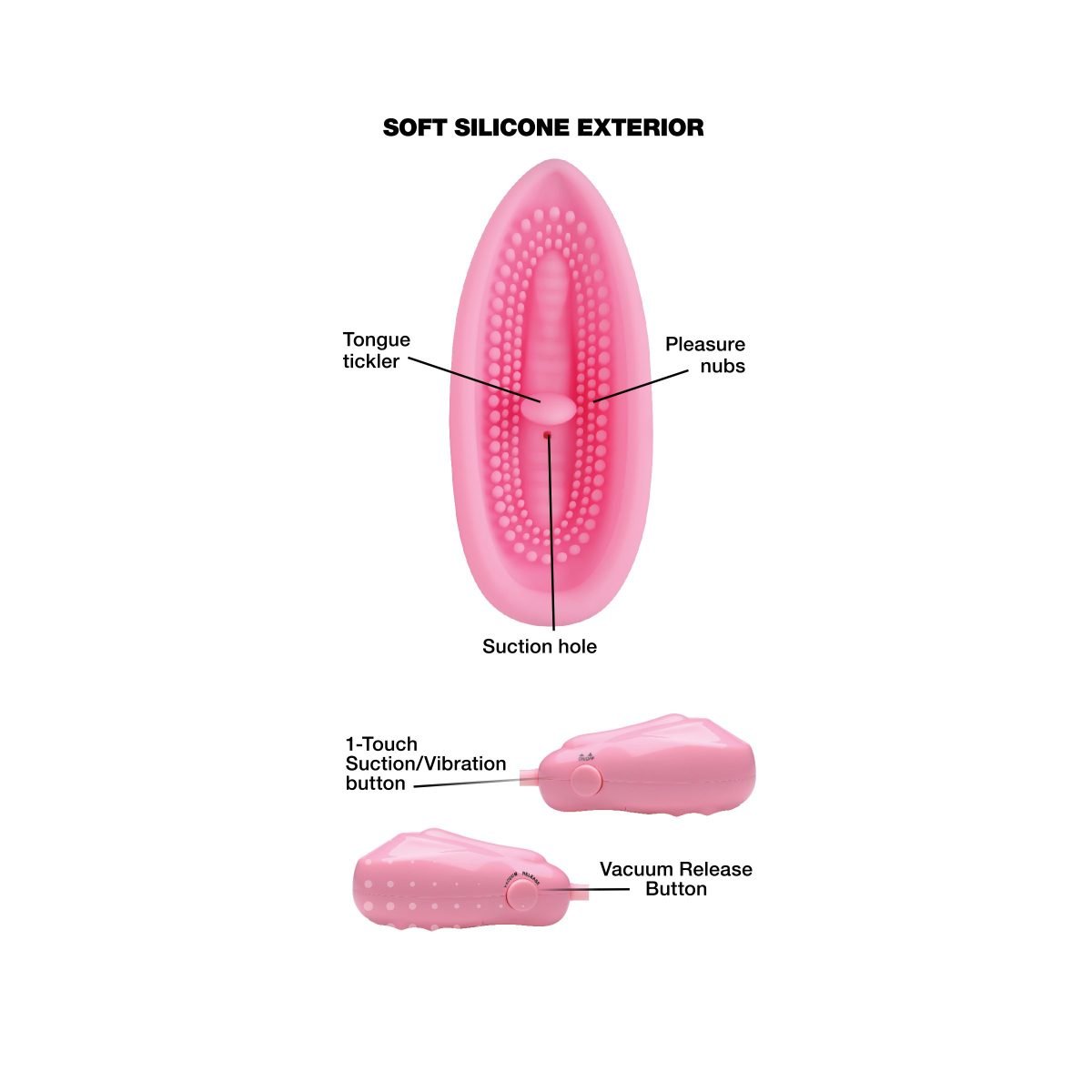 Pink Pleasure Auto Pussy Sucker - Image 3