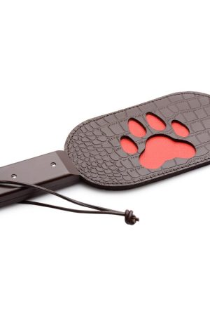 Puppy Paw Leather Paddle