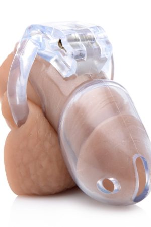 Clear Captor Chastity Cage - Large