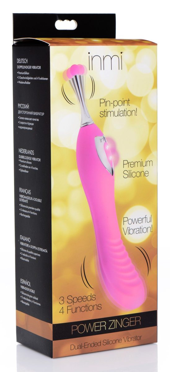 Power Zinger Dual-Ended Silicone Vibrator - Image 10
