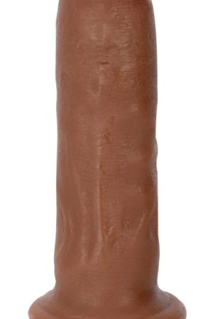 Jock Dark Bareskin Vibrating Dildo - 7 Inch