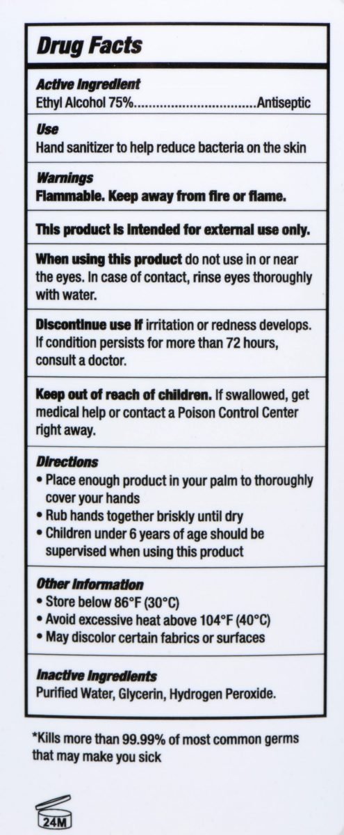 Advanced Hand Sanitizer - Gallon - Image 2