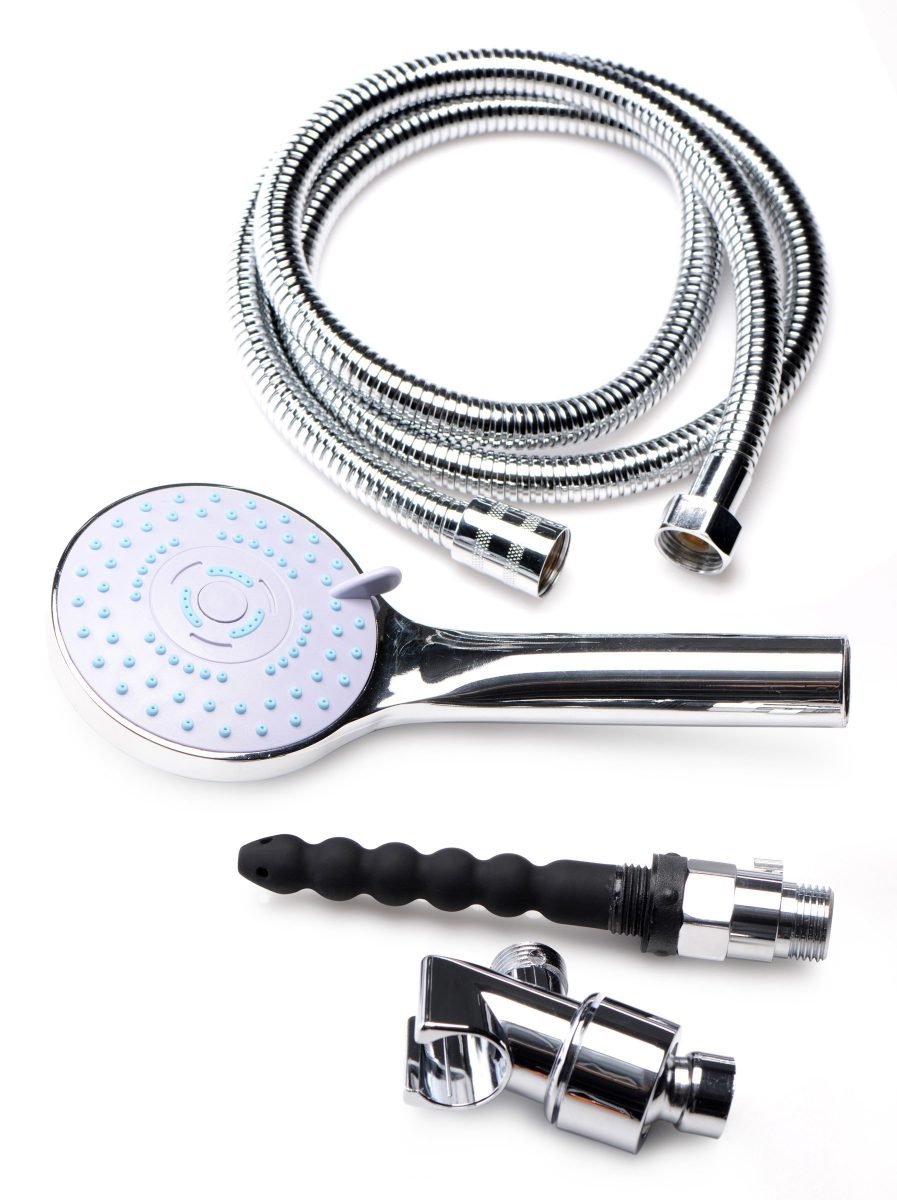 Discreet Silicone Shower Enema Set - Image 9
