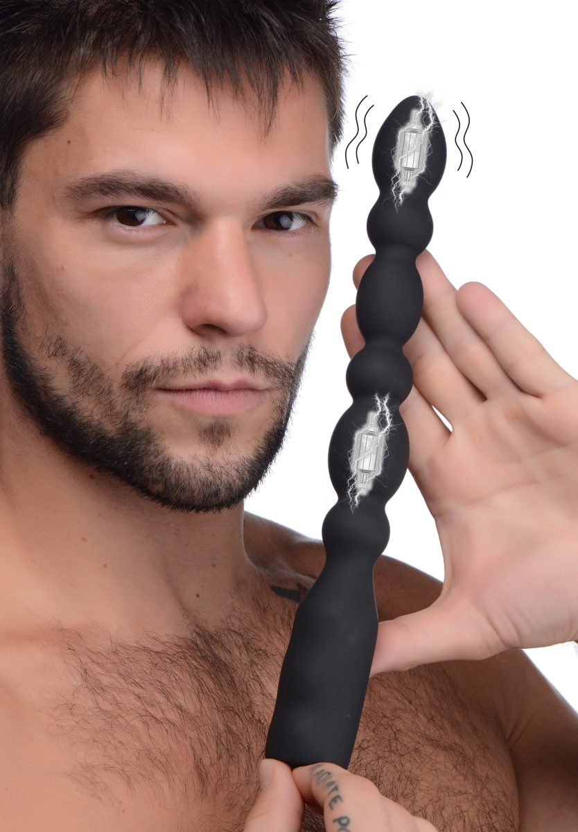 Viper Anal Beads Silicone Dual Motor Vibrator - Image 2