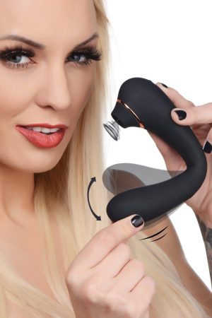 Shegasm Pose 7X Bendable Suction Silicone Vibrator