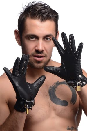 Locking Vampire Gloves