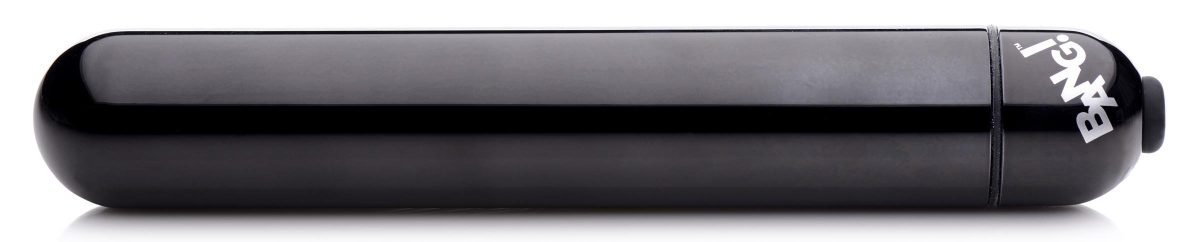 XL Vibrating Metallic Bullet - Black - Image 4